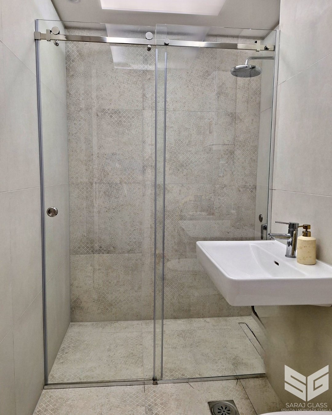 Tuš kabine između dva zida – klizne - Image 2