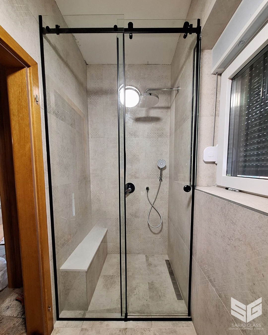 Tuš kabine između dva zida – klizne - Image 3